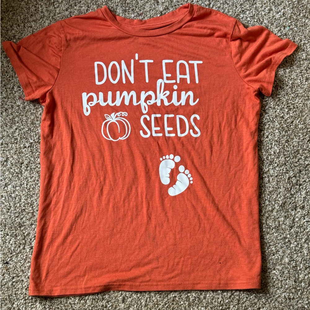 Fall Maternity Shirt- Size L